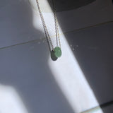 A-Grade Natural Green Blue Jadeite Barrel No. 220606