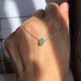 A-Grade Natural Green Blue Jadeite Barrel No. 220606