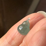 Icy A-Grade Deep Indigo Jadeite Hulu (Calabash) Pendant No. 172943