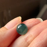 Icy A-Grade Deep Indigo Jadeite Hulu (Calabash) Pendant No. 172942