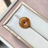 A-Grade Natural Russet Jadeite Donut No. 171210