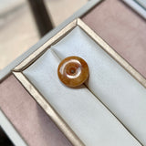 A-Grade Natural Russet Jadeite Donut No. 171210