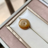 A-Grade Natural Yellow Orange Jadeite Donut No. 170509
