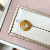 A-Grade Natural Yellow Orange Jadeite Donut No. 170509