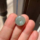 A-Grade Natural Bluish Green Jadeite Donut No. 172919