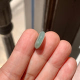 A-Grade Natural Bluish Green Jadeite Donut No. 172919