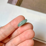 A-Grade Natural Bluish Green Jadeite Donut No. 172920