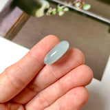 A-Grade Natural Greenish Blue Jadeite Donut No. 172922
