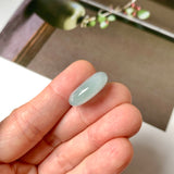 A-Grade Natural Greenish Blue Jadeite Donut No. 172922