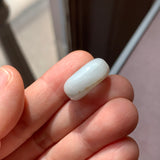 A-Grade Natural White Jadeite Bagel No.171682