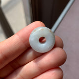 A-Grade Natural White Jadeite Bagel No.171682
