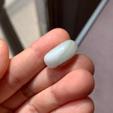 A-Grade Natural White Jadeite Bagel No.171682