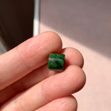 A-Grade Natural Floral Imperial Green Jadeite Barrel No.172018