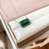 A-Grade Natural Bluish Green Jadeite Barrel No.172928