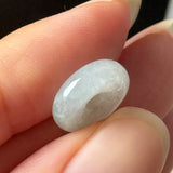 A-Grade Natural Light Green Jadeite Bagel Piece No. 172955