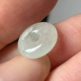 A-Grade Natural Light Green Jadeite Bagel Piece No. 172955