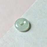 A-Grade Natural Light Green Jadeite Bagel Piece No. 172952