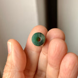 A-Grade Natural Bluish Green Jadeite Barrel No.172929
