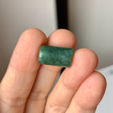 A-Grade Natural Bluish Green Jadeite Barrel No.172929