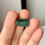 A-Grade Natural Bluish Green Jadeite Barrel No.172929