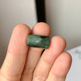 A-Grade Natural Bluish Green Jadeite Barrel No.172929