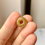 A-Grade Natural Greenish Yellow Jadeite Barrel No.172930
