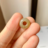 A-Grade Natural Greenish Yellow Jadeite Barrel No.172930