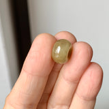 A-Grade Natural Greenish Yellow Jadeite Barrel No.172931