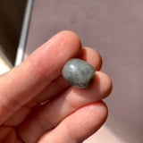 A-Grade Natural Black Jadeite Barrel No.172932
