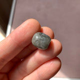 A-Grade Natural Black Jadeite Barrel No.172932