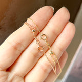 42cm (1mm) Adjustable Belcher Diamond Cut Necklace Chain