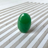 4.05 cts A-Grade Natural Imperial Green Jadeite Oval Cabochon No.130396