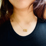 A-Grade Natural Osmanthus Floral Jadeite Tag Pendant No. 172972