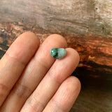 A-Grade Natural Imperial Floral Jadeite Jelly Bean Pendant No.172945