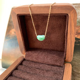 A-Grade Natural Imperial Floral Jadeite Jelly Bean Pendant No.172946