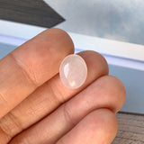 3.6 cts A-Grade Natural White Jadeite Oval Cabochon No.130120