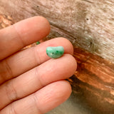A-Grade Natural Imperial Floral Jadeite Jelly Bean Pendant No.172946