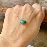 A-Grade Natural Imperial Floral Jadeite Jelly Bean Pendant No.172947