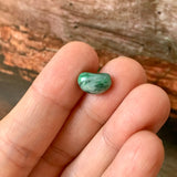 A-Grade Natural Imperial Floral Jadeite Jelly Bean Pendant No.172947