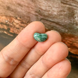A-Grade Natural Imperial Floral Jadeite Jelly Bean Pendant No.172947