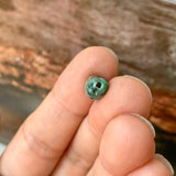 A-Grade Natural Imperial Floral Jadeite Jelly Bean Pendant No.172947