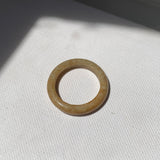 17.7mm A-Grade Natural Russet Jadeite Ring Band No. 161890