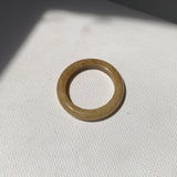 17.7mm A-Grade Natural Russet Jadeite Ring Band No. 161890