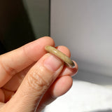 17.7mm A-Grade Natural Russet Jadeite Ring Band No. 161890
