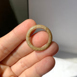 17.7mm A-Grade Natural Russet Jadeite Ring Band No. 161890