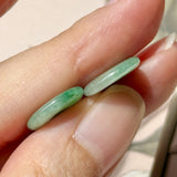 A-Grade Natural Imperial Green Jadeite Donut Pair No.180855