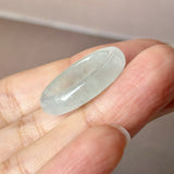 16.6mm Icy A-Grade Natural Light Green Jadeite Ring Band No. 162645
