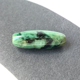 A-Grade Natural Bluish Green Jadeite Barrel Pendant No.220596