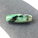 SOLD OUT: A-Grade Natural Bluish Green Jadeite Barrel Pendant No.220596