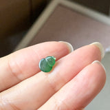 Icy A-Grade Natural Dark Bluish Green Jadeite Hulu (Calabash) No.130524